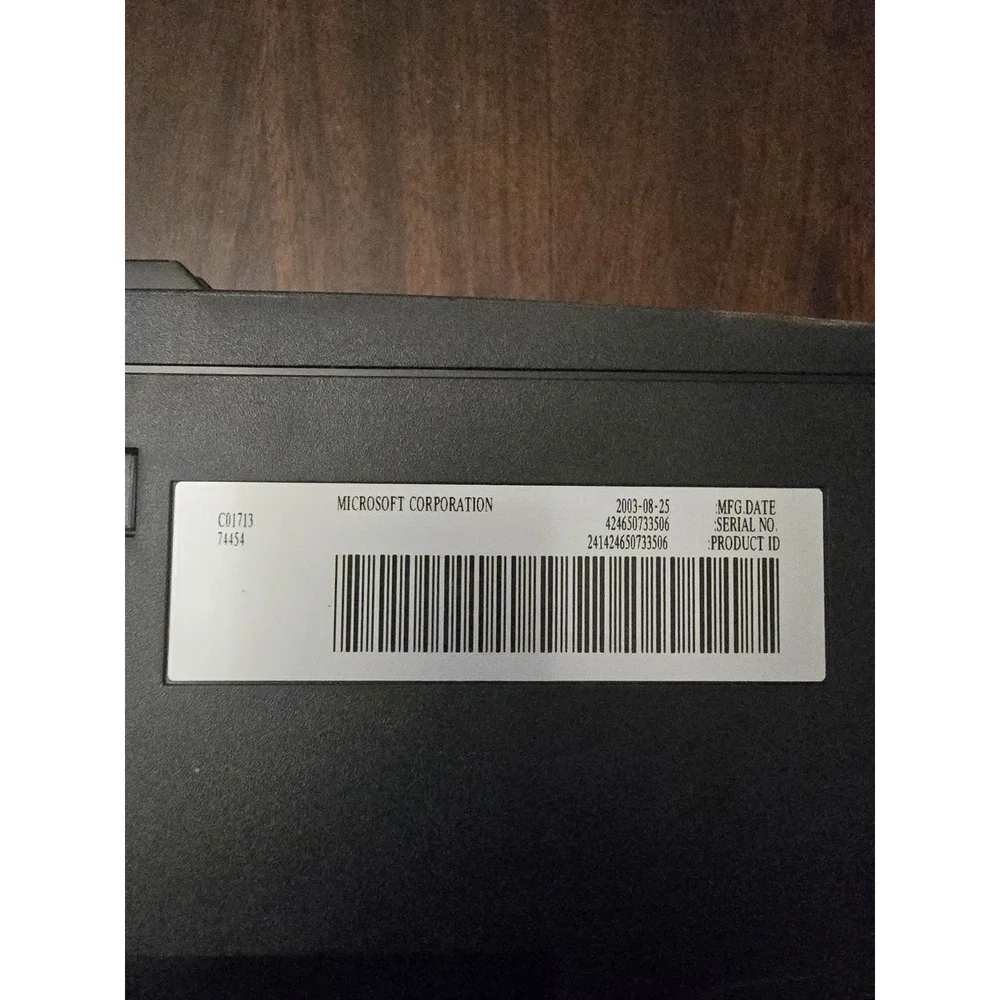 Microsoft original xbox